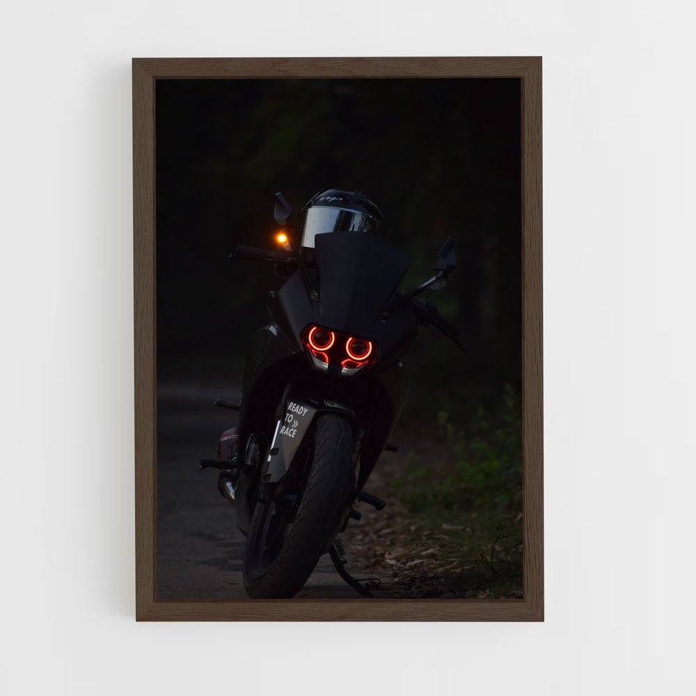 Poster Lumineux Rc 390 – affiche KTM Moto (vue 5)